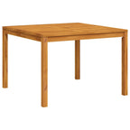 Garten-Esstisch 110x110x75 cm Massivholz Akazie