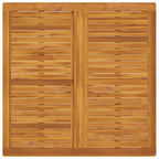 Garten-Esstisch 110x110x75 cm Massivholz Akazie