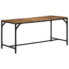 Esstisch 160x80x75 cm Raues Massivholz Mango