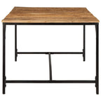 Esstisch 200x100x75 cm Raues Massivholz Mango