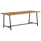 Esstisch 180x90x75 cm Massivholz Mango
