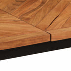 Esstisch 160x80x75 cm Massivholz Akazie
