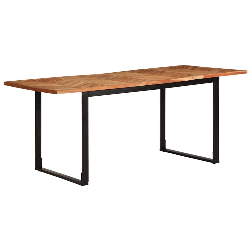 Esstisch 180x90x75 cm Massivholz Akazie