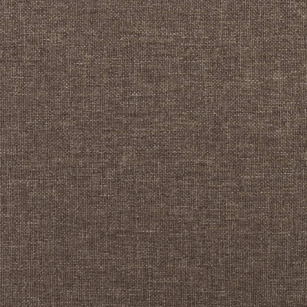 Schlafsofa 2-Sitzer Taupe Stoff