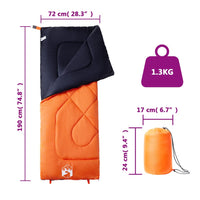 Schlafsack für Erwachsene Camping 3 Jahreszeiten