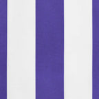 Markisenvolant Blau und Weiß Gestreift 6 m