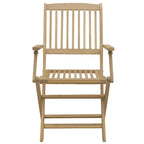 Gartenstühle 6 Stk. Klappbar 54x61x88 cm Massivholz Akazie