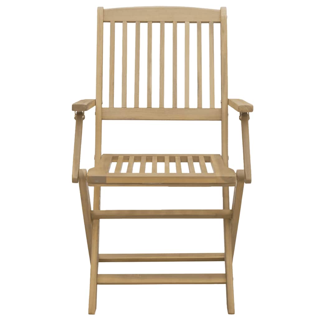 Gartenstühle 6 Stk. Klappbar 54x61x88 cm Massivholz Akazie