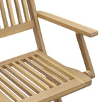 Gartenstühle 6 Stk. Klappbar 54x61x88 cm Massivholz Akazie