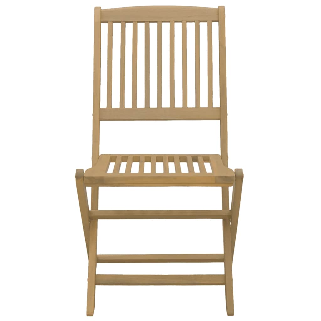 Gartenstühle 8 Stk. Klappbar 44x50x88 cm Massivholz Akazie