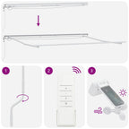 Markise Automatisch mit LED Weinrot 500x300 cm