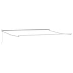 Markise Manuell Weinrot 500x300 cm