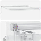 Markise Automatisch Braun 450x300 cm