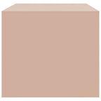 Couchtisch Rosa 67x50x44 cm Stahl