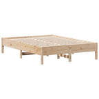Massivholzbett ohne Matratze 140x190 cm Kiefernholz