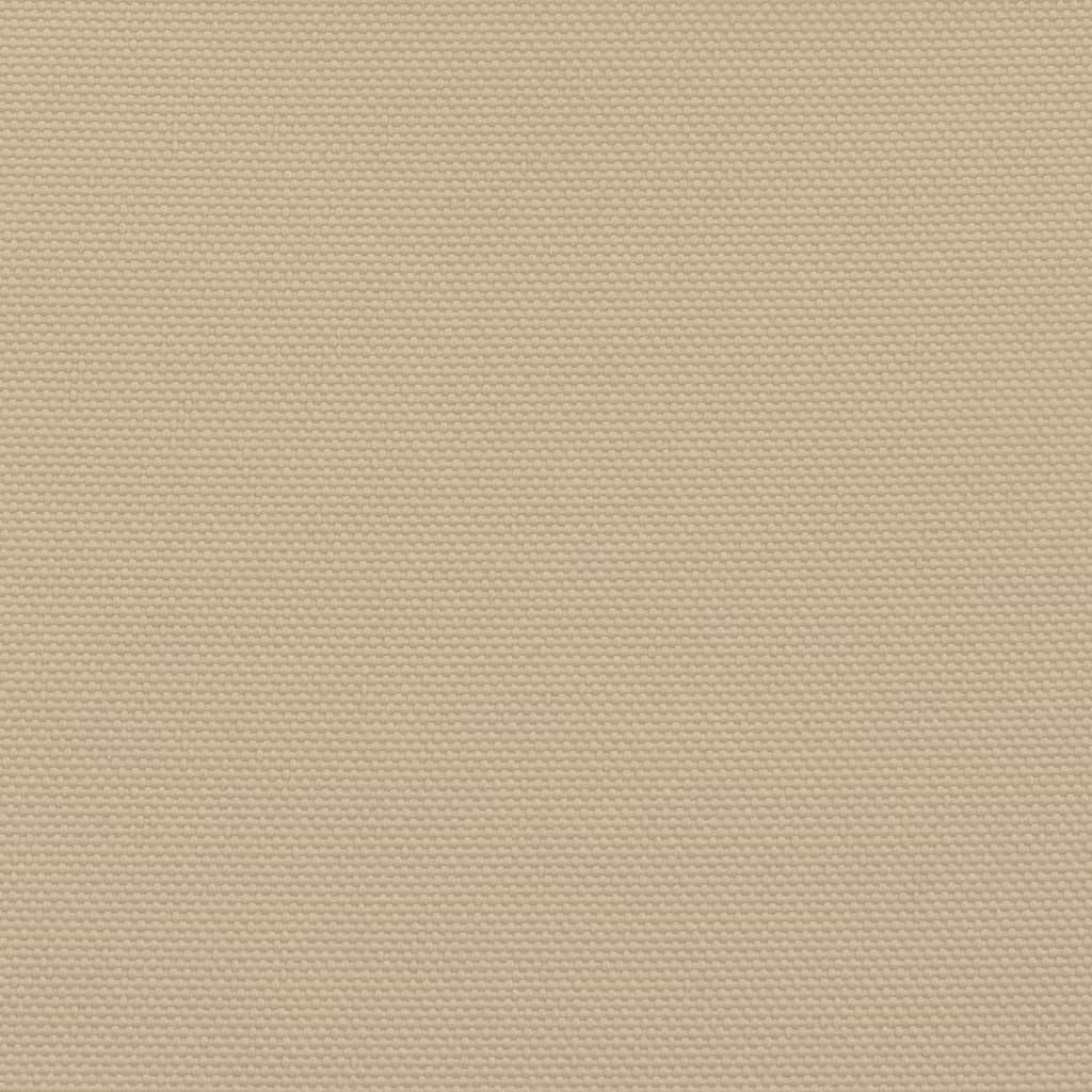 Balkon-Sichtschutz Beige 75x800 cm 100 % Polyester-Oxford