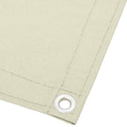 Balkon-Sichtschutz Creme 120x700 cm 100 % Polyester-Oxford