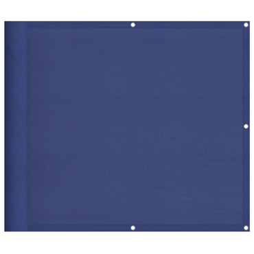 Balkon-Sichtschutz Blau 90x700 cm 100 % Polyester-Oxford