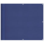 Balkon-Sichtschutz Blau 90x1000 cm 100 % Polyester-Oxford