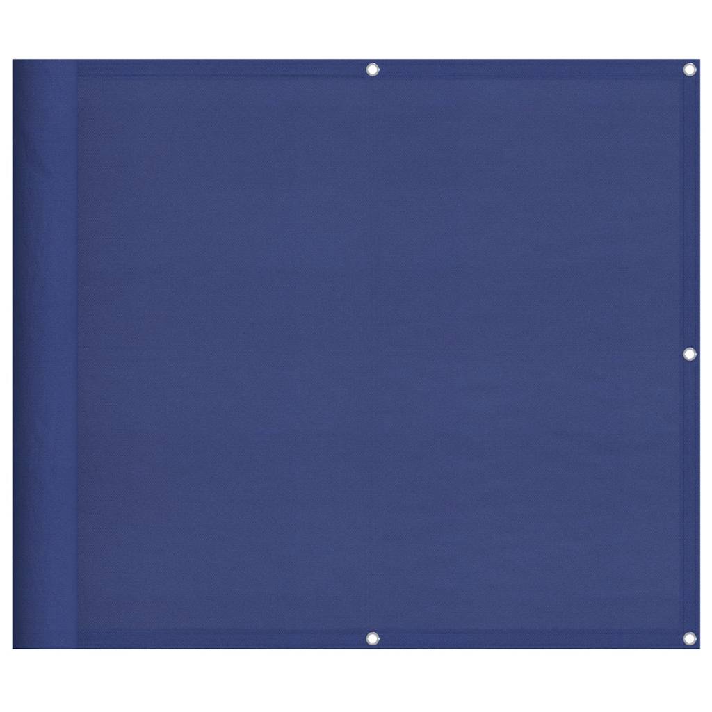 Balkon-Sichtschutz Blau 90x1000 cm 100 % Polyester-Oxford