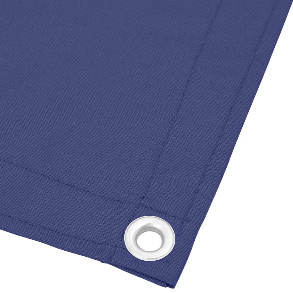 Balkon-Sichtschutz Blau 90x1000 cm 100 % Polyester-Oxford