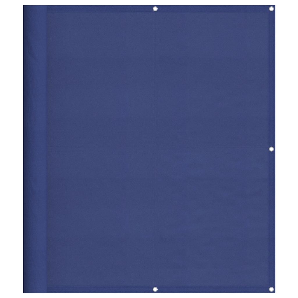 Balkon-Sichtschutz Blau 120x700 cm 100 % Polyester-Oxford