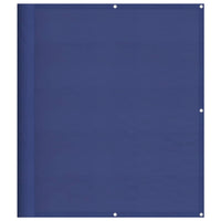 Balkon-Sichtschutz Blau 120x800 cm 100 % Polyester-Oxford