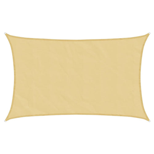 Sonnensegel Sandfarbe 8x5 m 100% Polyester Oxford