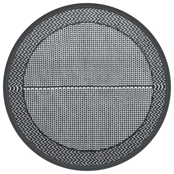 Outdoor-Teppich ARAKIL Grau Ø200 cm PP