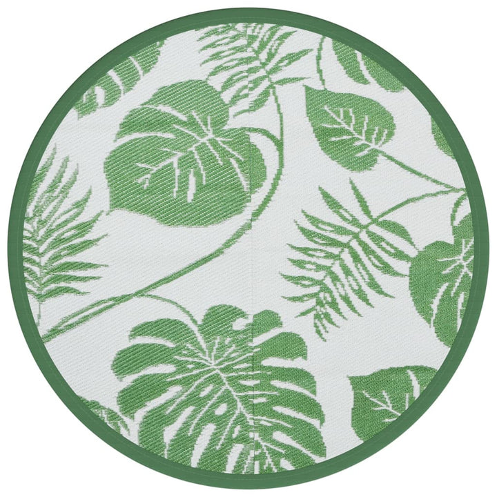 Outdoor-Teppich ARAKIL Grün Ø120 cm PP