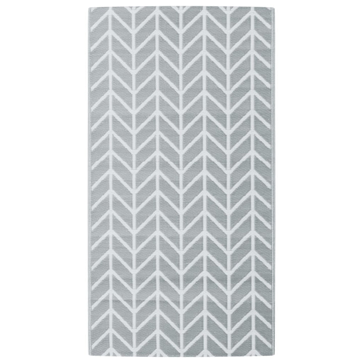 Outdoor-Teppich ARAKIL Grau 80x150 cm PP