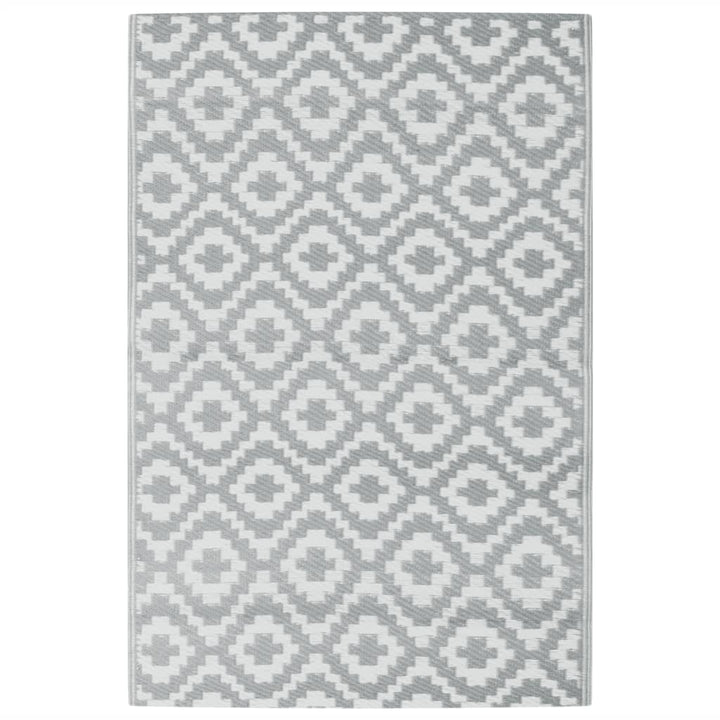 Outdoor-Teppich ARAKIL Grau 120x180 cm PP