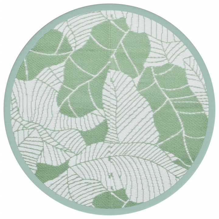 Outdoor-Teppich ARAKIL Grün Ø120 cm PP
