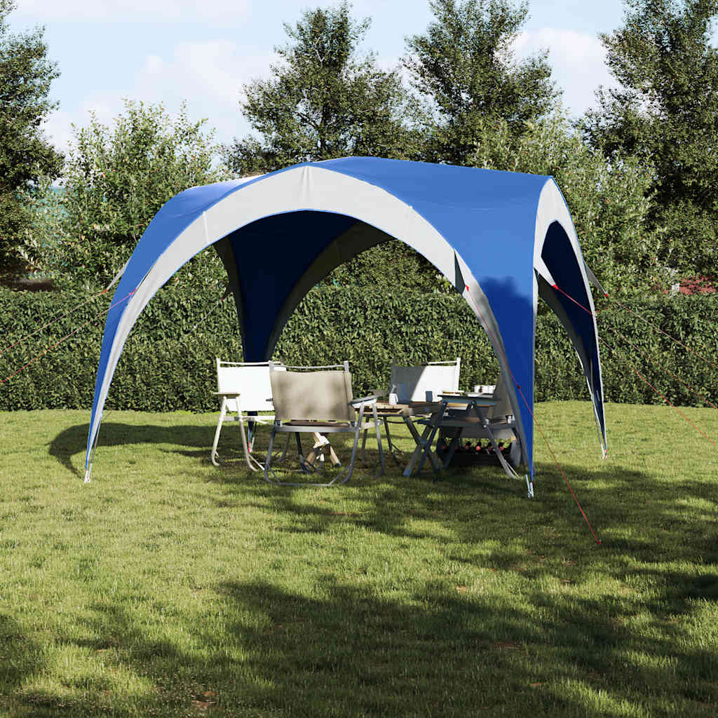 Partyzelt Blau Wasserdicht