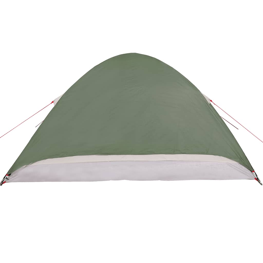 Kuppel-Campingzelt 4 Personen Grün Wasserdicht