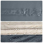 Tarp Grau und Orange 400x294 cm Wasserdicht