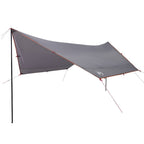 Tarp Grau und Orange 430x380x210 cm Wasserdicht