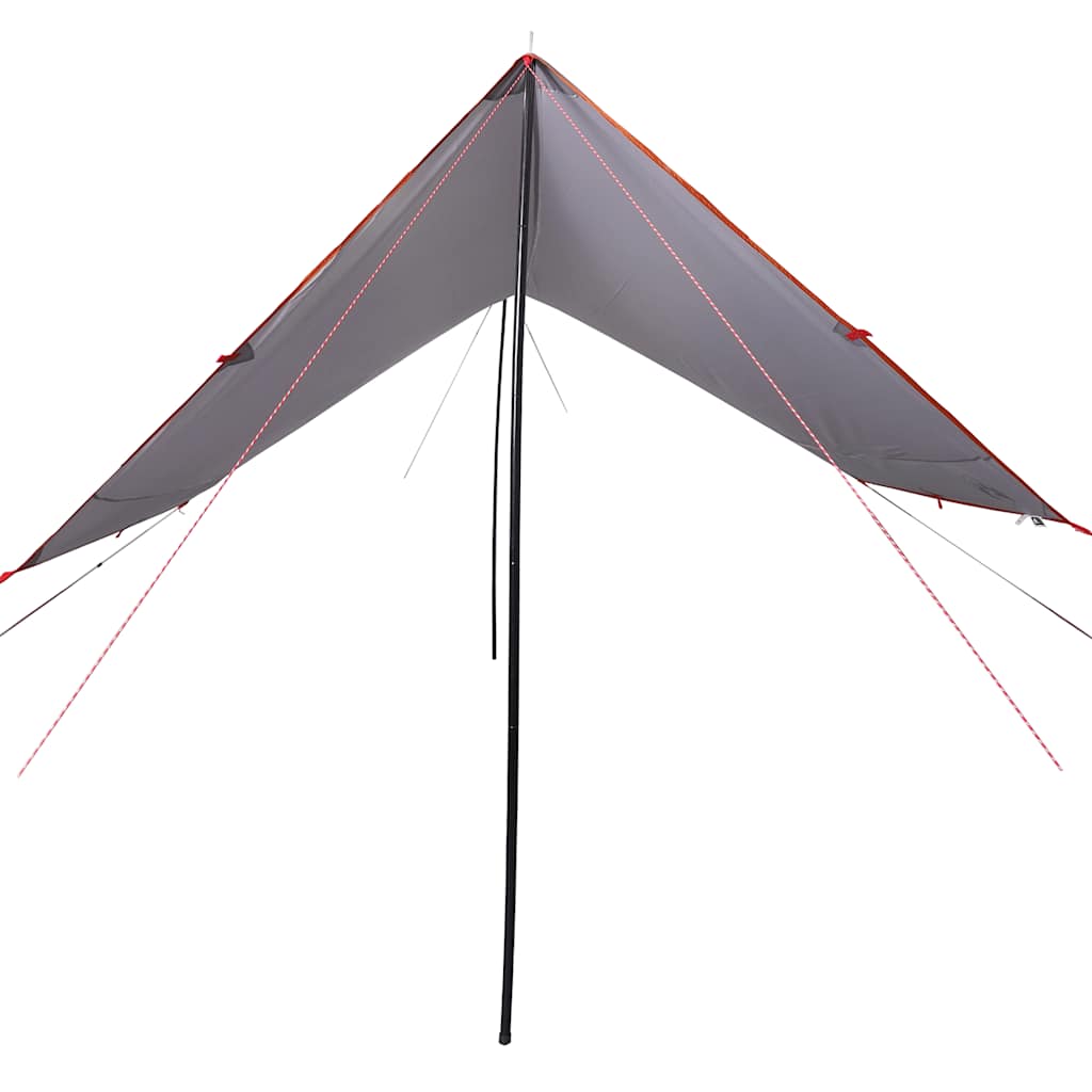 Tarp Grau und Orange 430x380x210 cm Wasserdicht