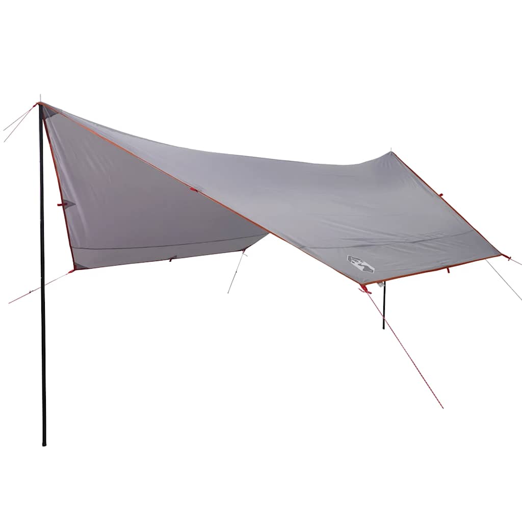 Tarp Grau und Orange 430x380x210 cm Wasserdicht