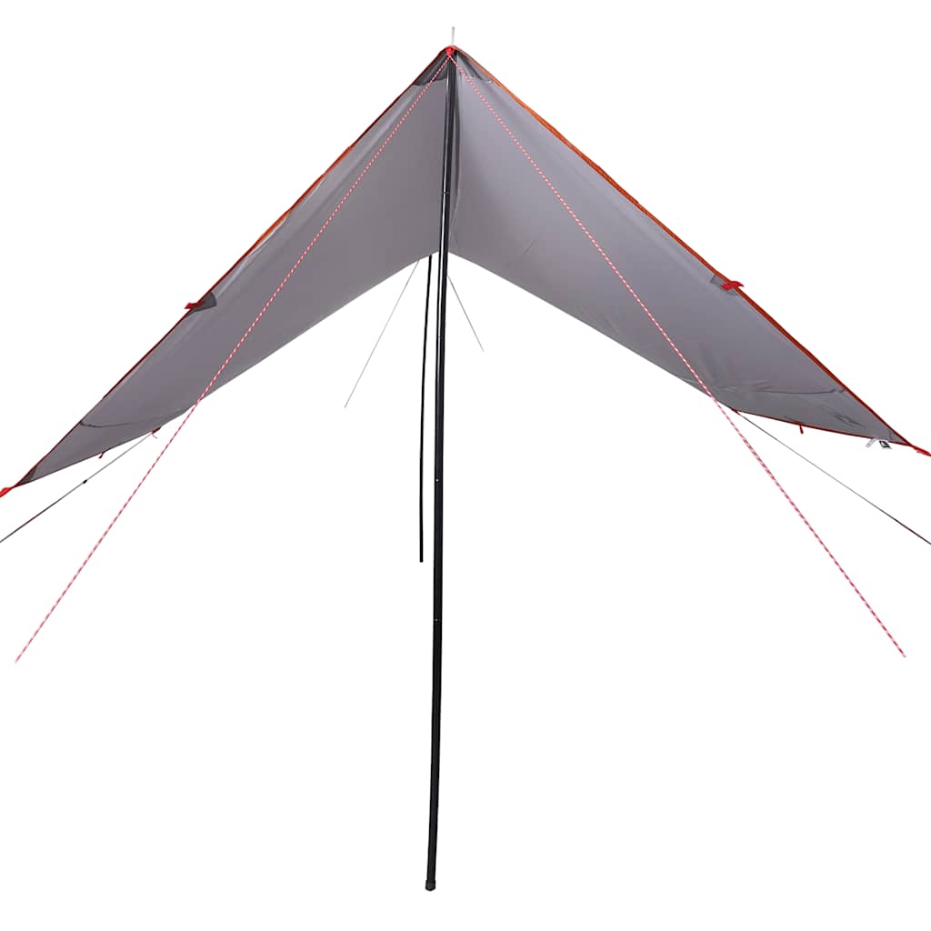 Tarp Grau und Orange 430x380x210 cm Wasserdicht