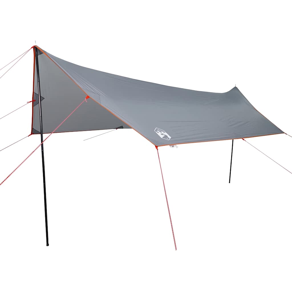 Tarp Grau und Orange 460x305x210 cm Wasserdicht