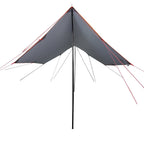 Tarp Grau und Orange 460x305x210 cm Wasserdicht