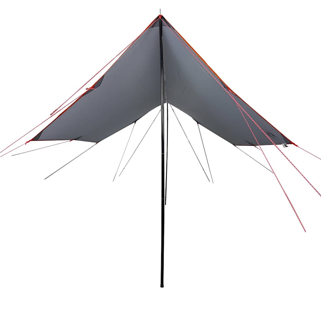 Tarp Grau und Orange 460x305x210 cm Wasserdicht