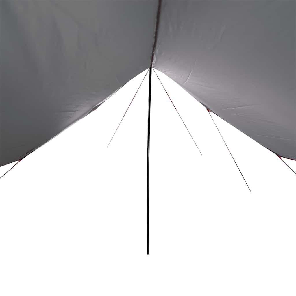 Tarp Grau und Orange 460x305x210 cm Wasserdicht