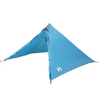 Tipi-Familienzelt 7 Personen Blau Wasserdicht