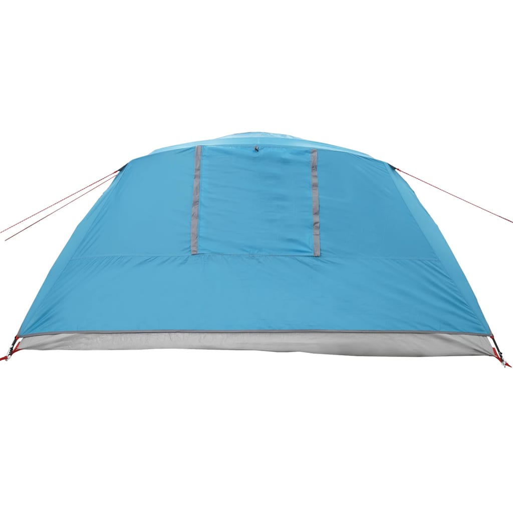 Campingzelt 4 Personen Blau Wasserdicht