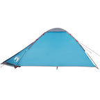 Kuppel-Campingzelt 2 Personen Blau Wasserdicht