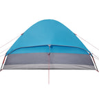 Kuppel-Campingzelt 2 Personen Blau Wasserdicht