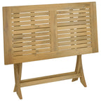 Gartentisch Klappbar 110x55x75 cm Massivholz Akazie