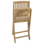 Gartenstühle 4 Stk. Klappbar 44x50x88 cm Massivholz Akazie